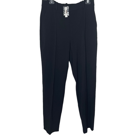 NEW WITH TAGS Madewell Black The Fairbanks Trouser Pant in Size 0 Petite NO364 - Picture 3 of 7